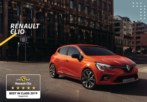 Novi Renault CLIO proglašen je najsigurnijim gradskim automobilom na testiranjima Euro NCAP-a